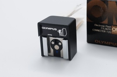 Olympus OM Electronic Flash TTL Auto Connector T20 From JAPAN