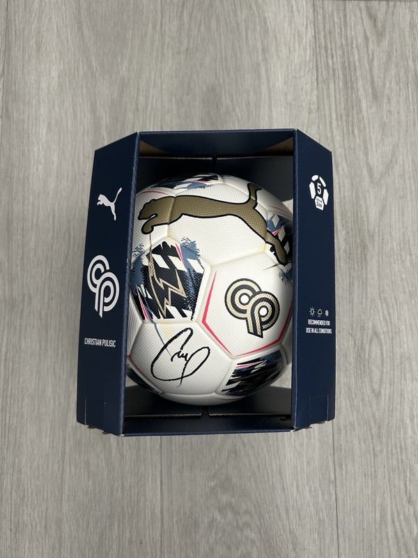 Christian Pulisic Signed Puma Performance Christian Pulisic ball With Proof