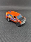 Vintage 1977 Hot Wheels Baja Breaker Van 1/64 Orange Opening Hood Hong Kong