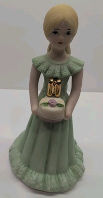 Growing Up Birthday Girls ''11'' Figurine  Enesco 1981 Vintage Rare! (C43)