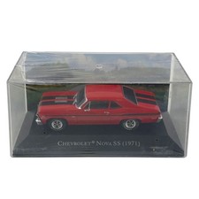 Modellino Auto Edicola American Collection 1/43 Chevrolet Nova SS 1971 Red/Black