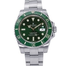 ROLEX Submariner Date 40mm Stainless Steel Green Dial 116610LV