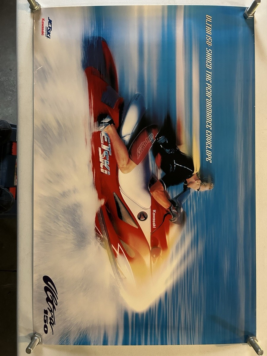 Kawasaki Ultra 150 Jet Ski Dealership Poster 38