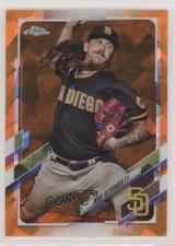 2021 Topps Chrome Sapphire Orange 3/25 Mike Clevinger #265 1u6