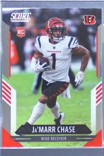 2021 Chronicles Ja'Marr Chase RC #412 Bengals Score Update Rookies Silver