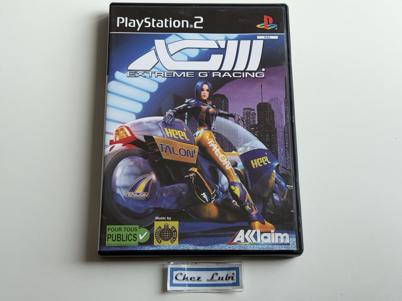 XGIII / XG3 Extreme-G Racing - Sony PlayStation 2 / PS2 - PAL FR - Acclaim