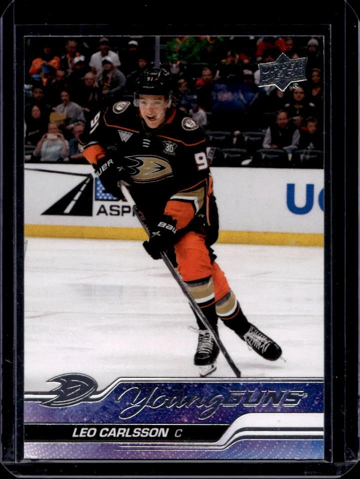 Leo Carlsson trading card