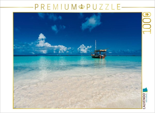 "Calvendo Puzzle A Photo From The \"Island Paradise Zanzibar\" Calendar | 1000 Piec"-image