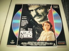 PHYSICAL EVIDENCE Laserdisc LD EXCELLENT CONDITION VERY RARE BURT REYNOLDS STARS