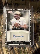 2022 Sage Artistry Autographs Davis Cheek #A-DC2 (AU, RC)