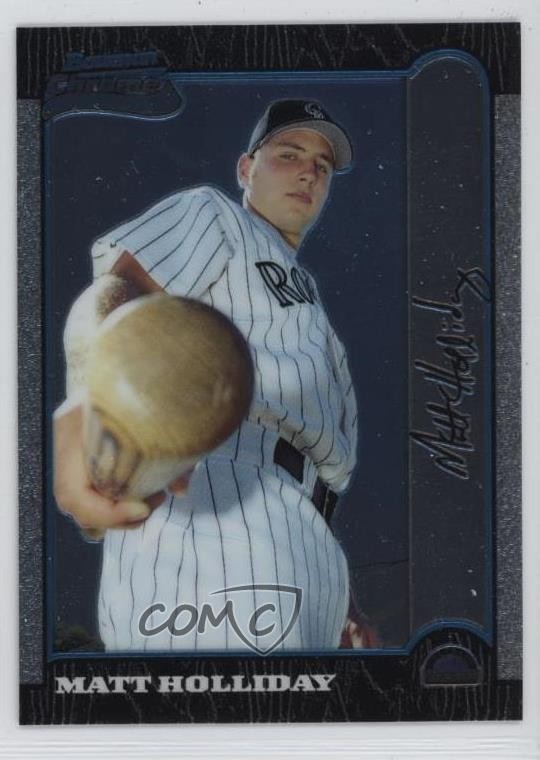 1999 Bowman Chrome Matt Holliday #400 0t2