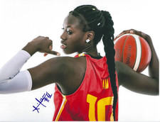 AWA FAM Signed 8.5 x 11 Photo Seattle STORM WNBA Basketball SPAIN Free Shipping