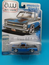 Auto World Muscle Trucks 1981 Chevy Silverado 10 Fleetside 1 Of 2496 Exclusive B