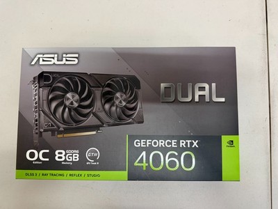 Asus GeForce RTX 4060 8GB GDDR6 Graphics Card DUAL-RTX4060-08G-EVO