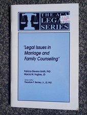 Legal Issues In Marriage And Family Counseling Study Book