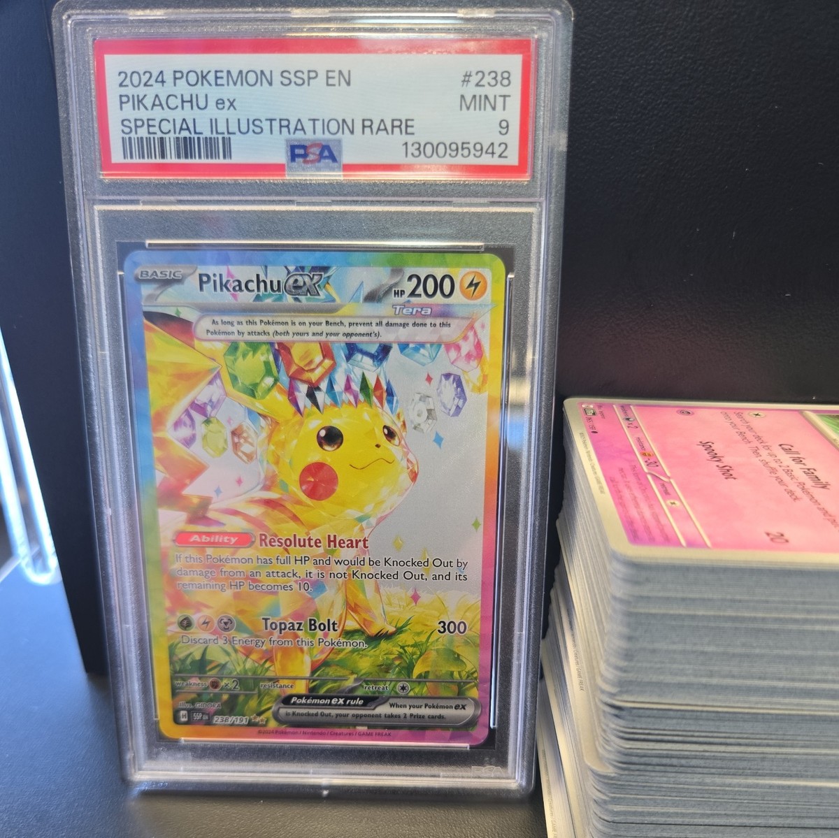 Pikachu ex 238/191 Sv08: Surging Sparks Holo for sale online