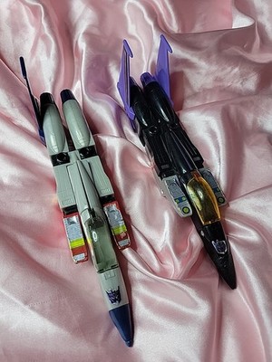 Vintage 1983 G1 Transformers STARSCREAM And SKYWARP Incomplete Lot