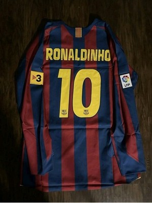 Nike Ronaldinho FC Barcelona 2005/06 Reissue Long Sleeve Jersey