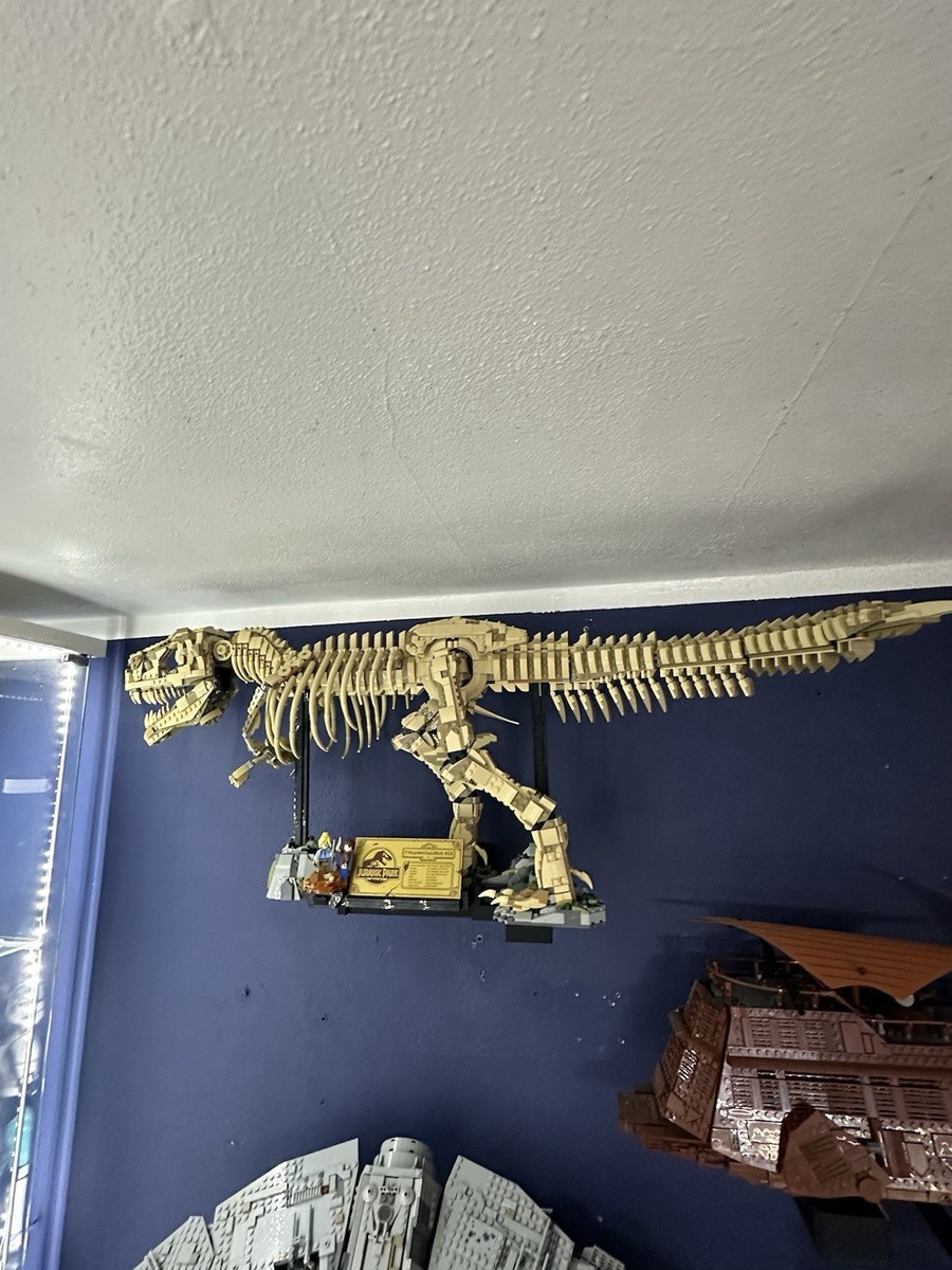 Wall Mount Display For Lego Jurassic Park T-Rex Fossil | eBay