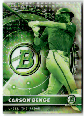 Topps Bowman Chrome MLB 2026 No. UR-12 Carson Benge Under the Radar