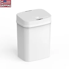 Touchless Motion Sensor Trash Can Automatic Waste Bin Home Office Kitchen New