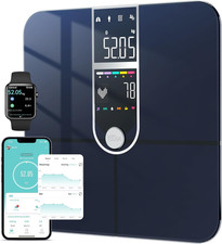 Smart Scales for Body Weight, Dual Screen Display Digital Bathroom Scale High Ac