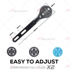 MTB Computer Mount Gps Speedometer Mount Bottom Install Garmin/Bryton/Wahoo/Cat