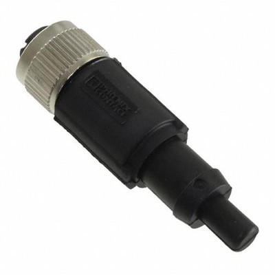 1PC Phoenix Contact 1529344 CONN TERMINATOR M12-5 BLACK/SILV