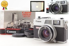  MINT w/ Hood Canon Canonet QL17 GIII Rangefinder 35mm Film Camera From JAPAN