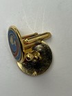 💥Vintage Defense Logistics Agency Gold Officer Cufflinks Rare Set 1 Day Ship!👍 — photo 5