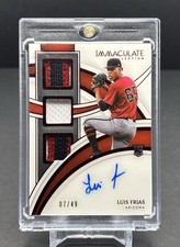 2023 Panini Immaculate Collection Baseball Cards Checklist and Team Lists 22