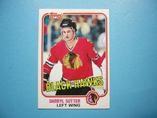 1981/82 TOPPS NHL HOCKEY CARD #77 DARRYL SUTTER ROOKIE RC NM SHARP!! 81/82 TOPPS. rookie card picture