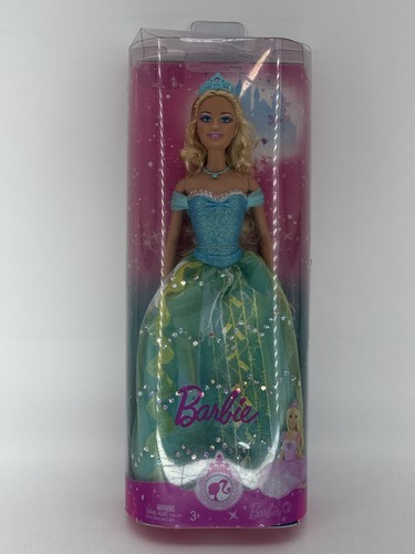Mattel Barbie Princess Doll NIB Multi color Plastic Style Fashion Glitter Gown
