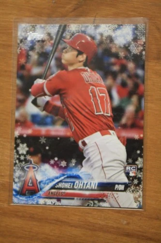 SHOHEI OHTANI 2018 RC TOPPS HOLIDAY MEGA CARD # HMW17