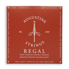 Augustine Strings Regal Medium Tension - Premium Crystal Nylon Classical Guit...
