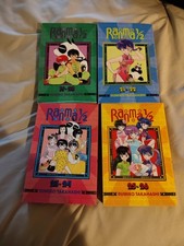  4 Ranma 1/2 Books 19-20, 21-22, 23-24, 25-26