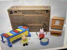 Peppa Pig Adventures Making Music Fun Piano Drum Xylophone Set W/2 Figures NEW