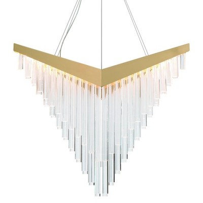 Eurofase Lighting 47187 Vivien 32''W LED Abstract Linear - Gold