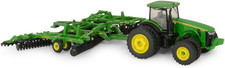 John Deere 8320R Tractor and Model 637 Disk Set 1:64 Scale 