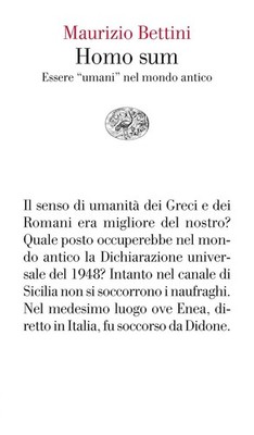 Buch - Bettini Maurizio - Homo Sum. Menschen in der Antike - Einaudi
