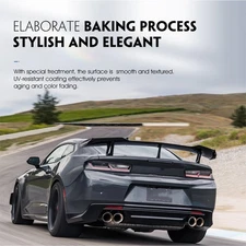 Trunk Spoiler Wing Gloss Black For Chevy Camaro ZL1 1LE Style LT RS SS USA