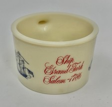 VTG Old Spice Shulton Shaving Mug Ship Grand Turk Salem 1786 2.5  