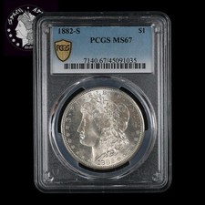 MS 67 Morgan Dollars 1878-1921 for sale | eBay