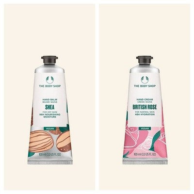 The Body Shop Hand Cream For Dry Skin, 100 ml | Select Pack | FREE SHIPPING