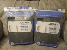  2 3-Pack JOCKEY ESSENTIALS Men  s Size S Crew Neck T-Shirts Durable Cotton Black