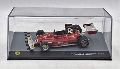 DIE CAST 1/43 Ferrari 312 T 1976 Giancarlo Martini Scuderia Everest F1
