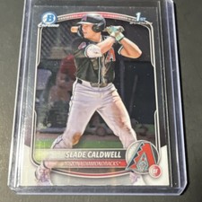 2025 Bowman Chrome Prospects Rookie Slade Caldwell #BCP-21 Diamondbacks