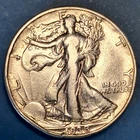 1938 D Walking Liberty Half Dollar. F. Details