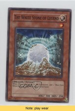 The White Stone of Legend 1st Ed. YuGiOh Crossroads Chaos #CSOC-EN035 READ q0l
