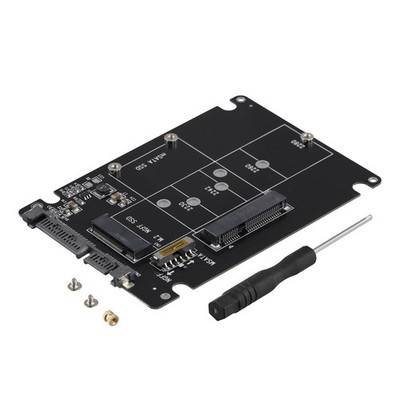 2 In 1 NGFF M.2 B + M Key  PCI-E Oder MSATA-SSD Zu  III Adapter Karte Für V9714